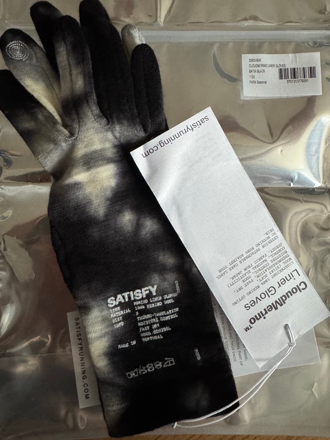 새티스파이 러닝장갑 상품이미지1