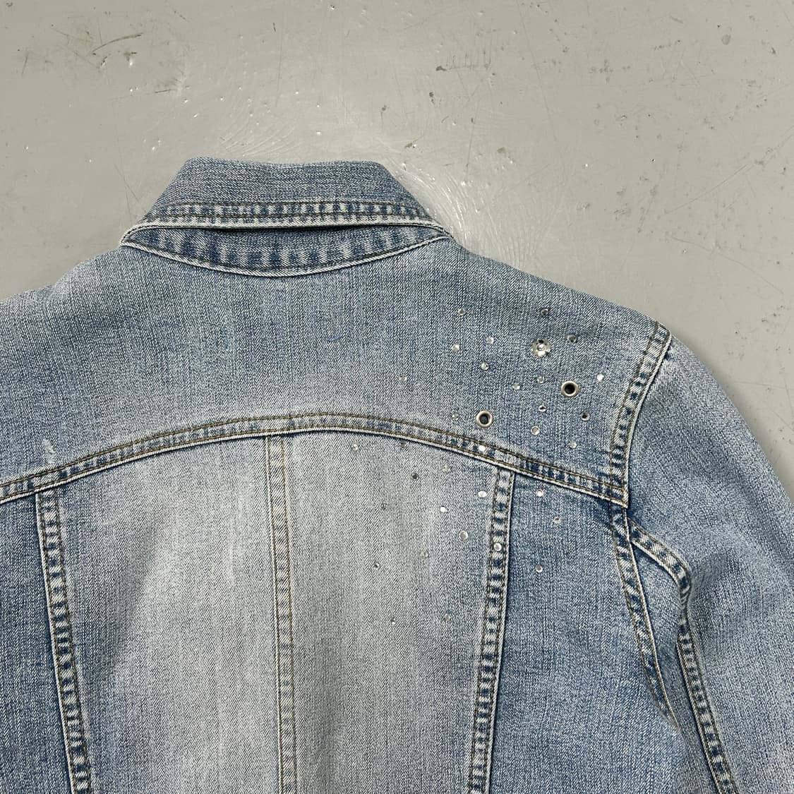 SCOT 큐빅 워시드 데님  상품이미지6