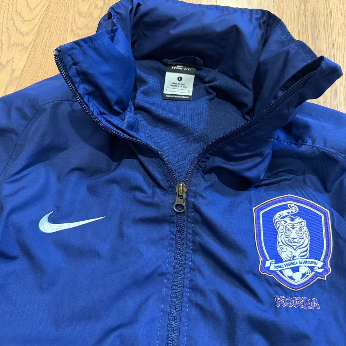 Nike 12-14 국가대표 패치 로고 스톰핏 투웨이 바람막이 자켓 상품이미지2