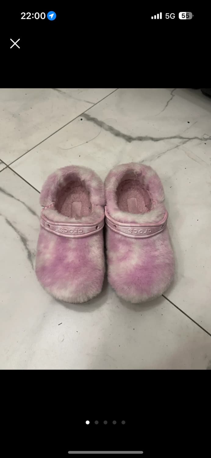 크록스 클래식 퍼 슈어 클로그 발레리나 240 상품이미지1