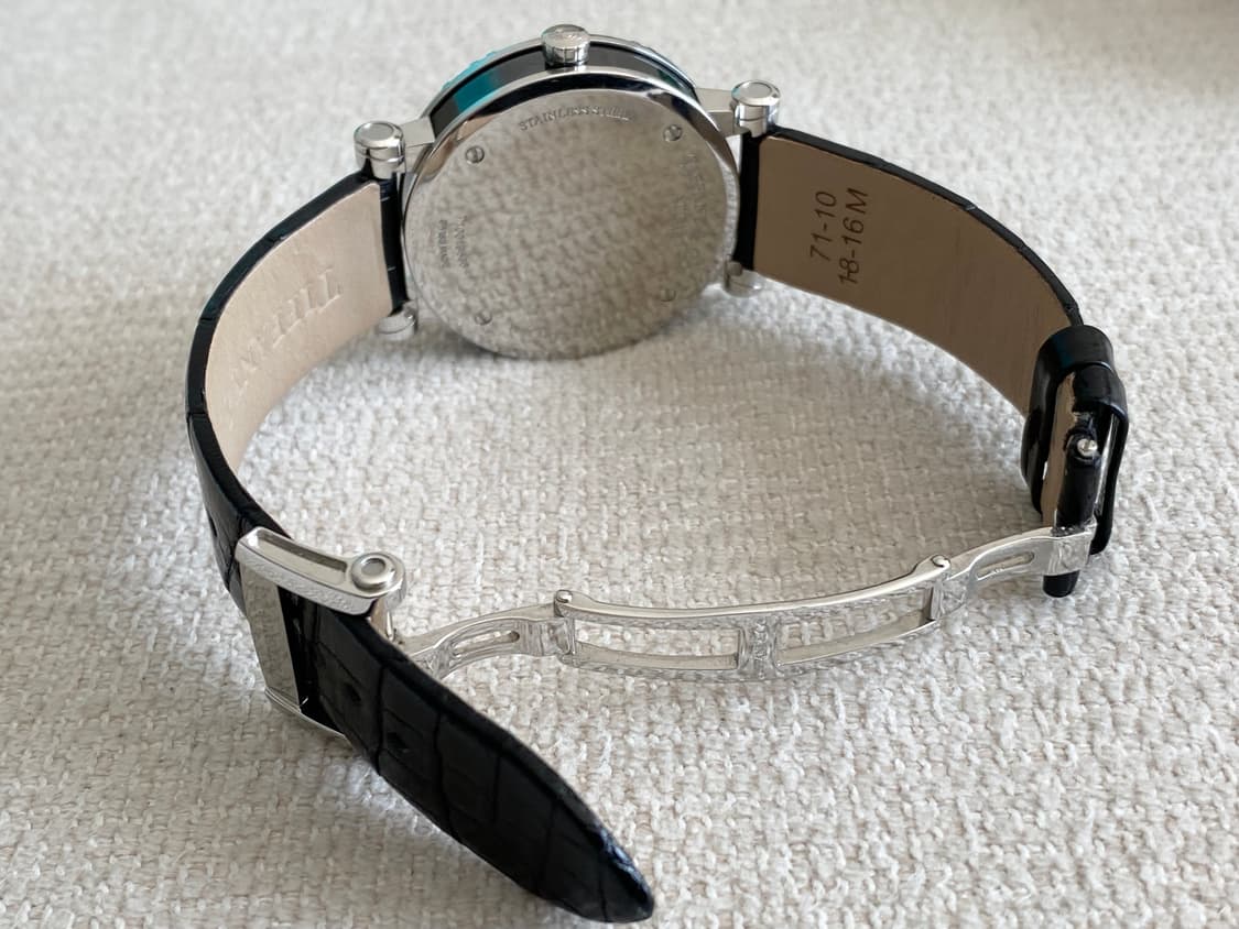 티파니 아틀라스 세라믹 스틸 쿼츠 36mm 중형 사이즈(남녀공용) 상품이미지9