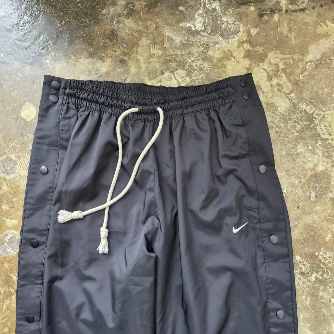 L) 나이키 테어어웨이 팬츠 블랙 사이드 버튼 트랙팬츠 트레이닝복 바지 상품이미지4