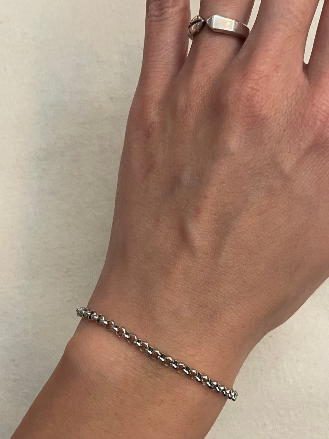 Onxys simple cross bracelet 상품이미지3