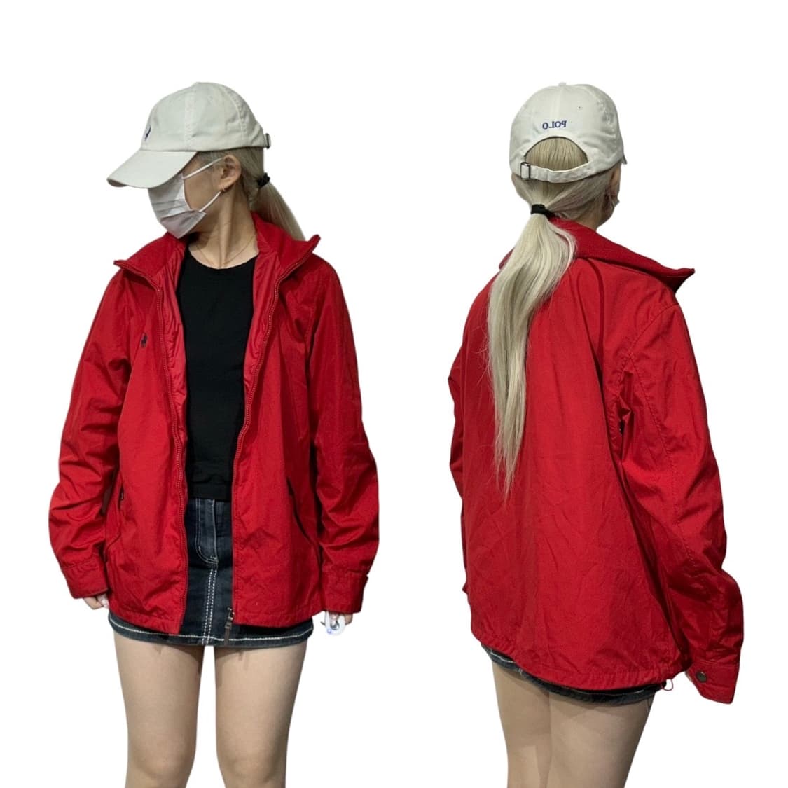 폴로 랄프 로렌 레드 오버핏 블루종 자켓 L 상품이미지1