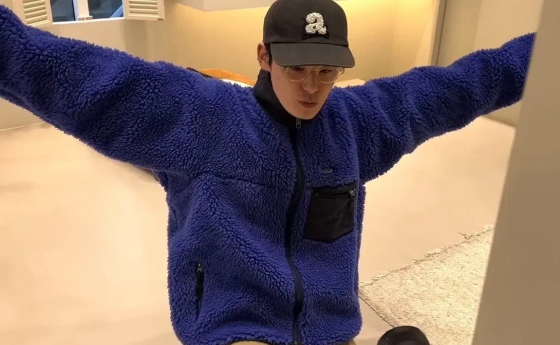 [M] 파타고니아 빈티지 딥파일 블루 상품이미지5