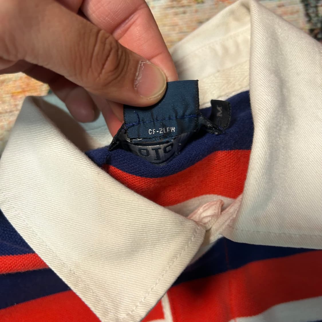 [M] 폴로 랄프로렌 스트라이프 럭비 반팔 상품이미지6