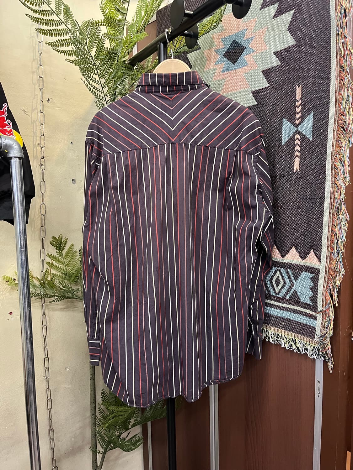 엠포리오 아르마니 스트라이프 포켓 셔츠 #csz667 상품이미지2