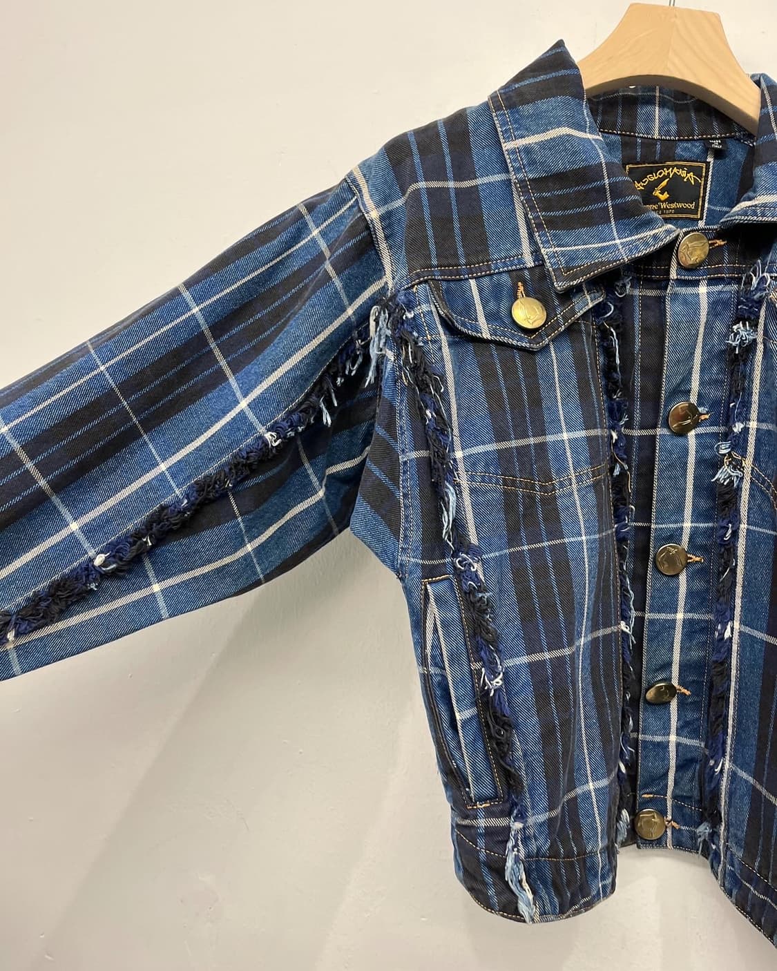 비비안웨스트우드 언발란스 데님 자켓 상품이미지4