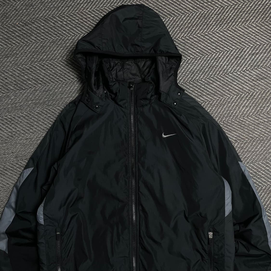 나이키 스우시 스톰핏 배색 디테일 후드 바람막이y 5125 상품이미지3