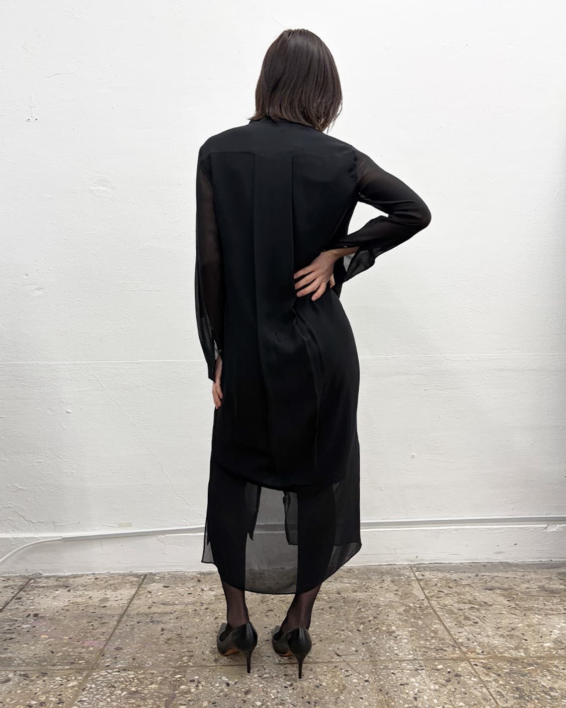 헬무트 랭 실크 셔츠-드레스 상품이미지3