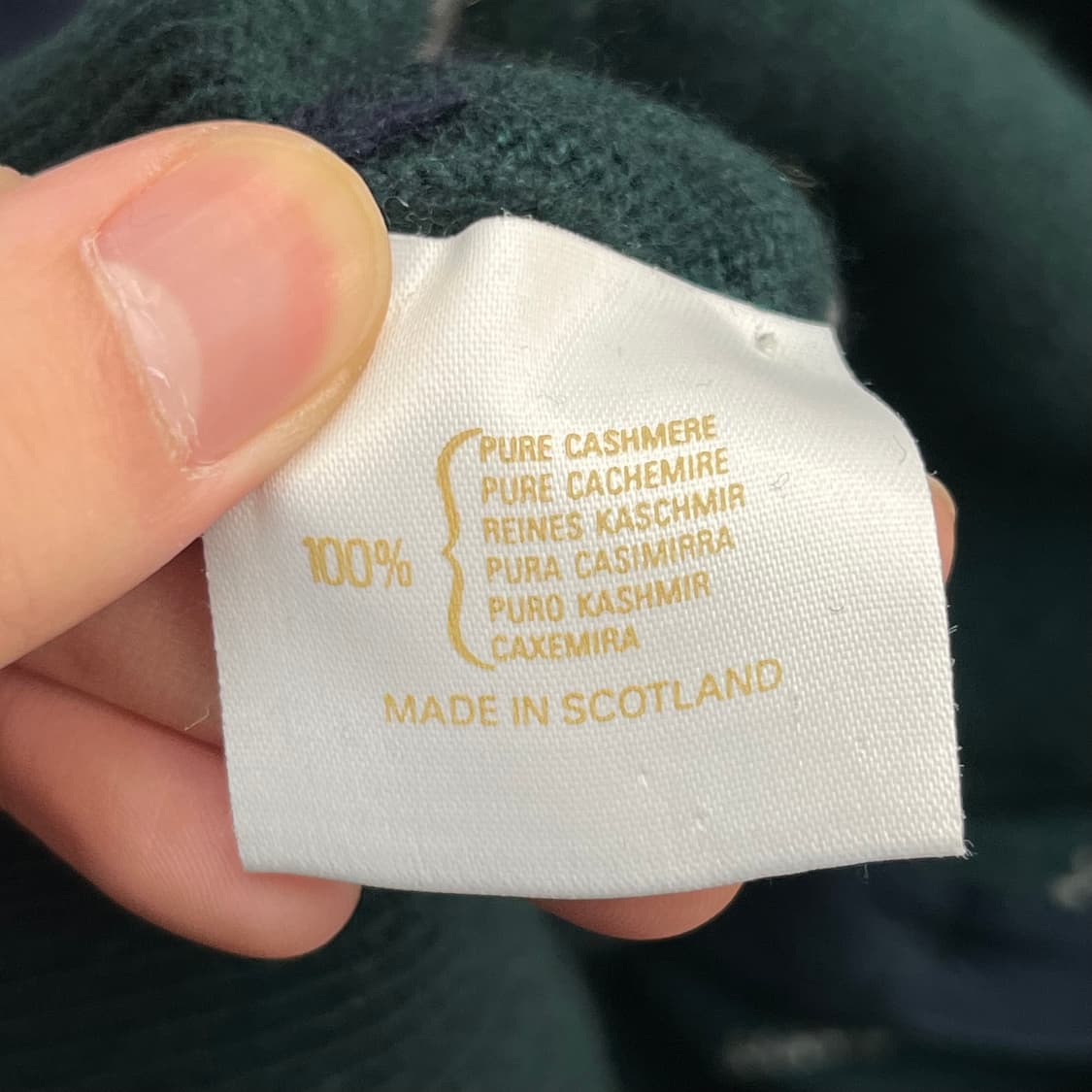프링글오브스코틀랜드 캐시미어 가디건 (100-105) 상품이미지5