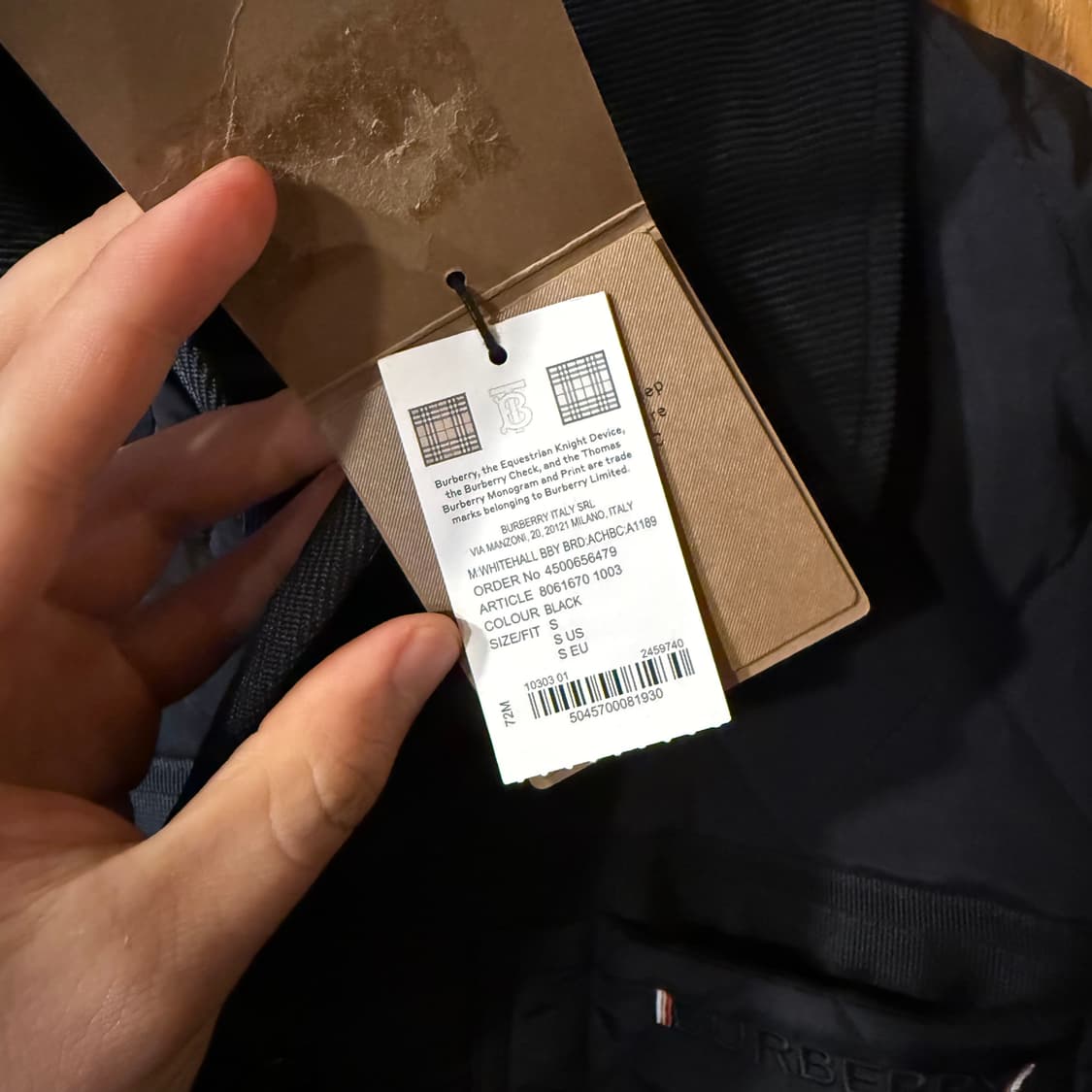 버버리 퀼팅 자켓 판매 합니다. 상품이미지8