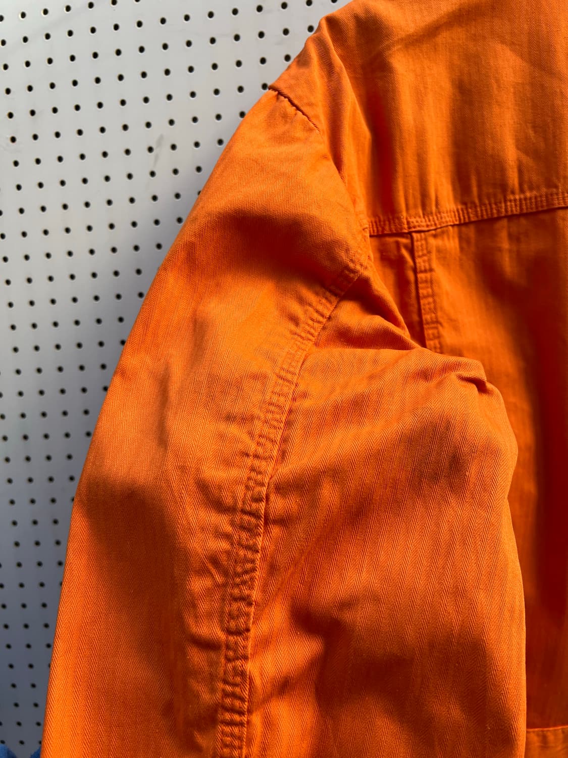 (DEADSTOCK) FRENCH ORANGE 헤링본트윌 프렌치워크자켓 상품이미지10