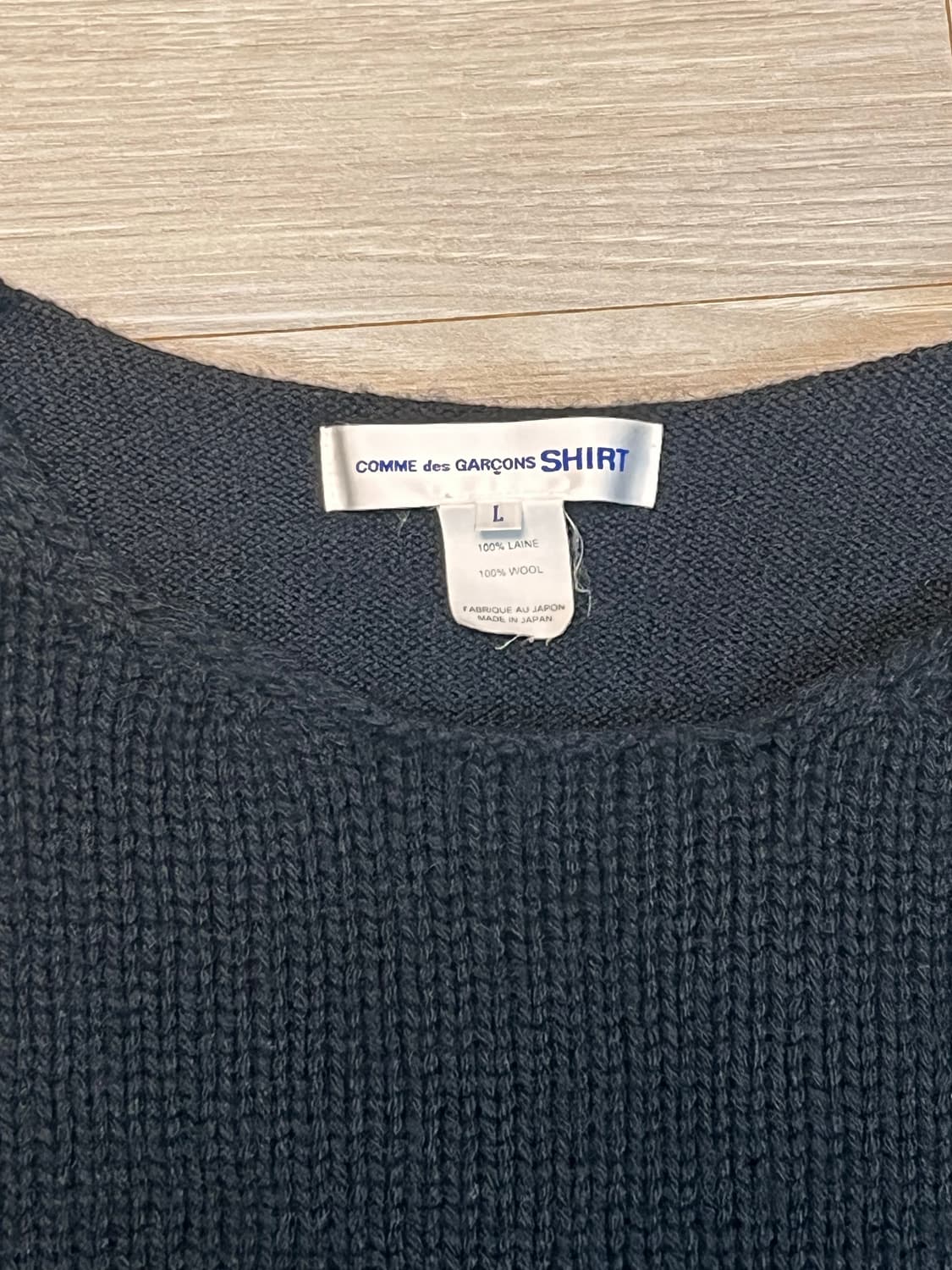 꼼데가르송 셔츠 니트 상품이미지3