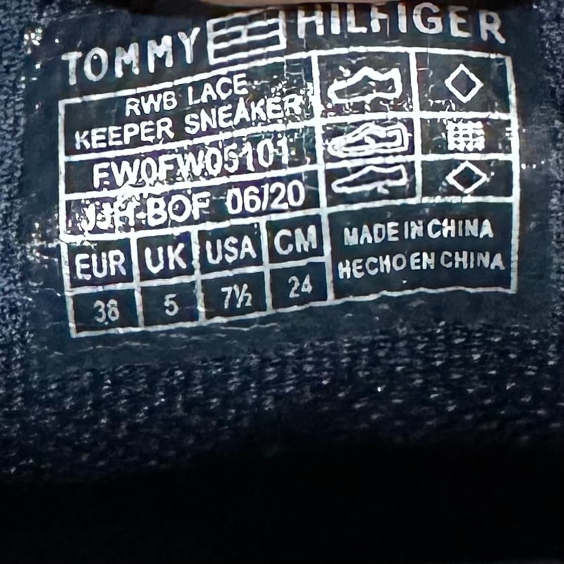 240) 타미힐피거 운동화 여성 여자 신빌 화이트 레더 스니커즈 상품이미지9