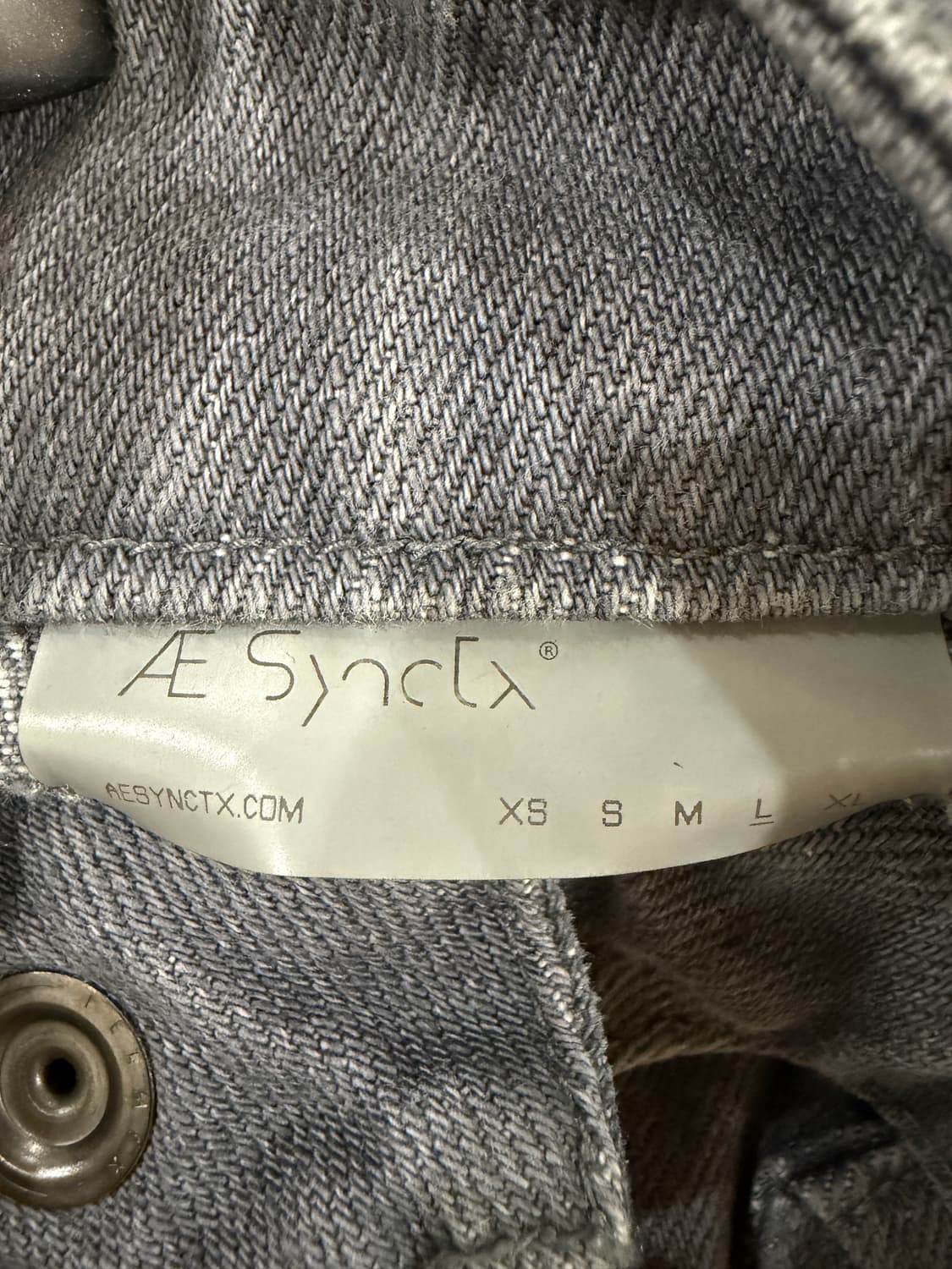 에이시넥틱스 C 블레이저 데님 자켓 상품이미지6