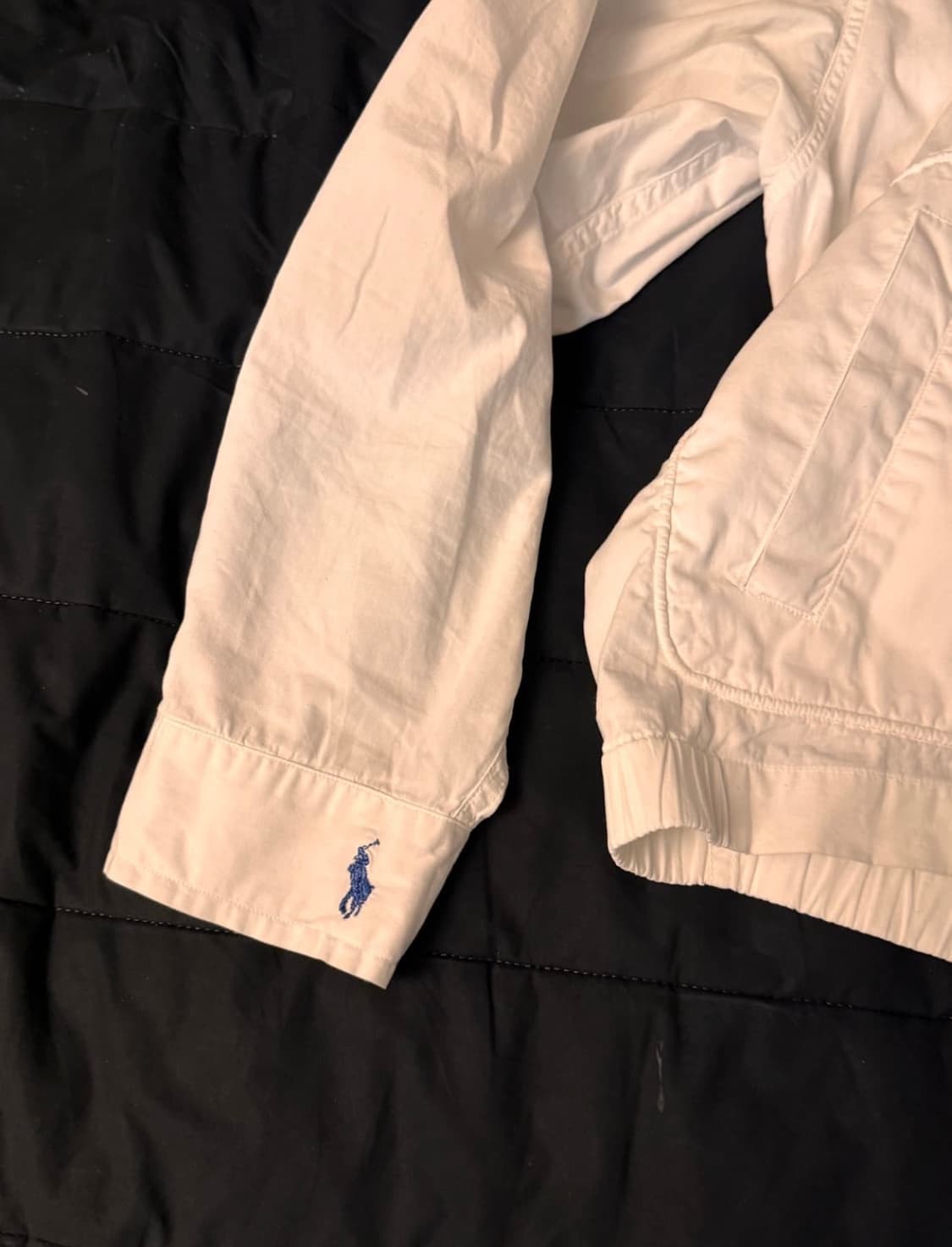 90s 레어 폴로 랄프로렌 드리즐러 해링턴 스윙탑 자켓 상품이미지5