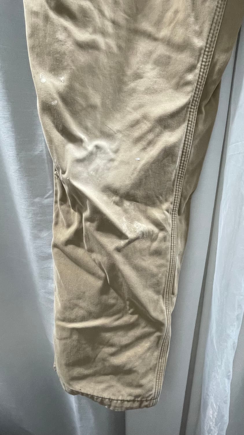 칼하트/ 체크 안감 워크 팬츠/ 34x32 상품이미지4