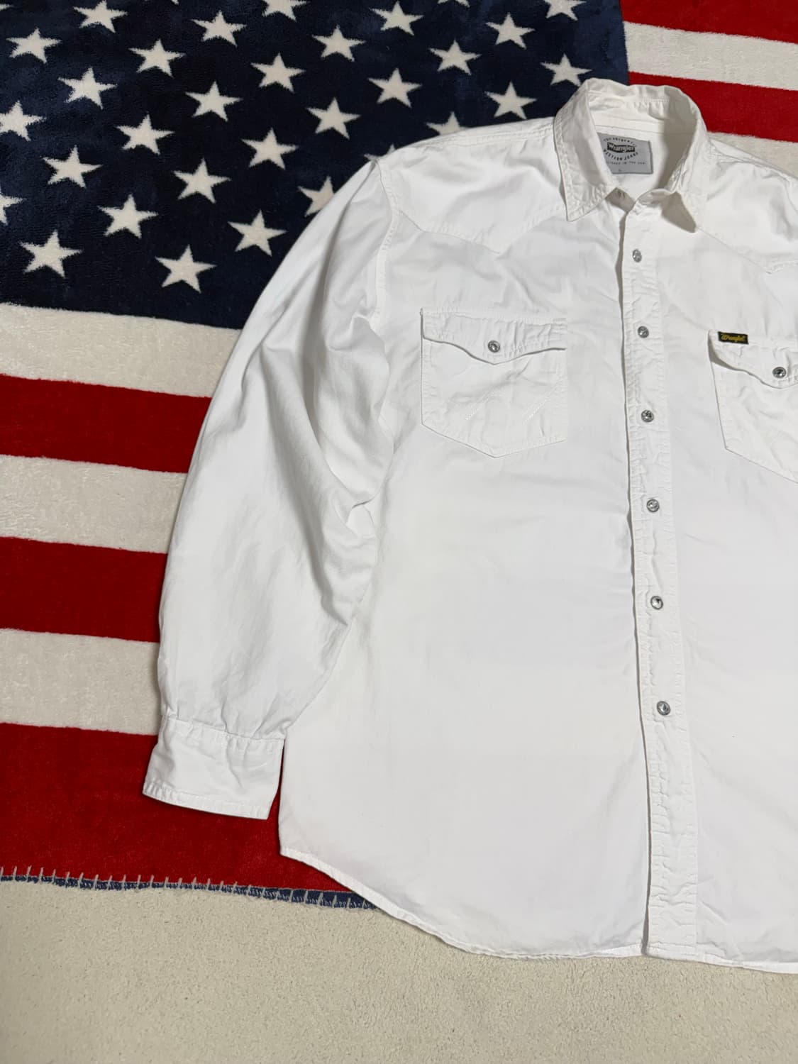 랭글러 웨스턴셔츠 빈티지 Wrangler Western Shirt[XL] 상품이미지5