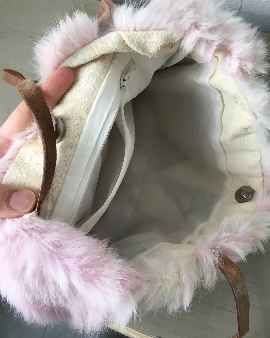  rabbit fur shoulder bag 상품이미지3