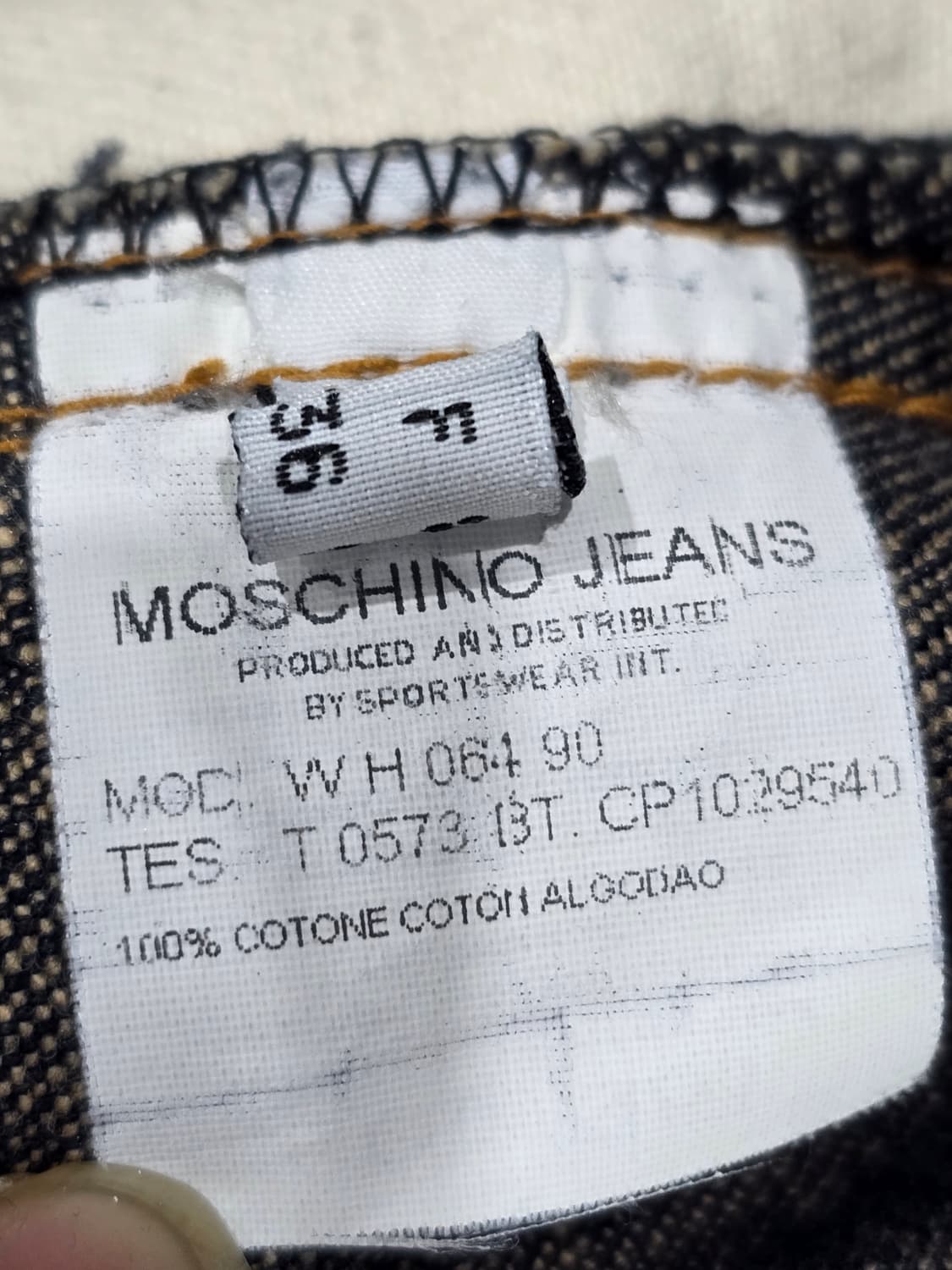 모스키노 플라워 프린팅 데님 자켓 상품이미지8