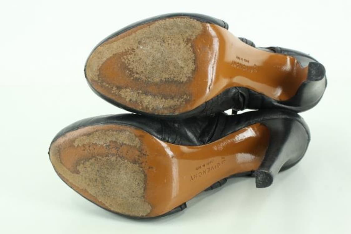 Givenchy 블랙 가죽 힐 상품이미지4