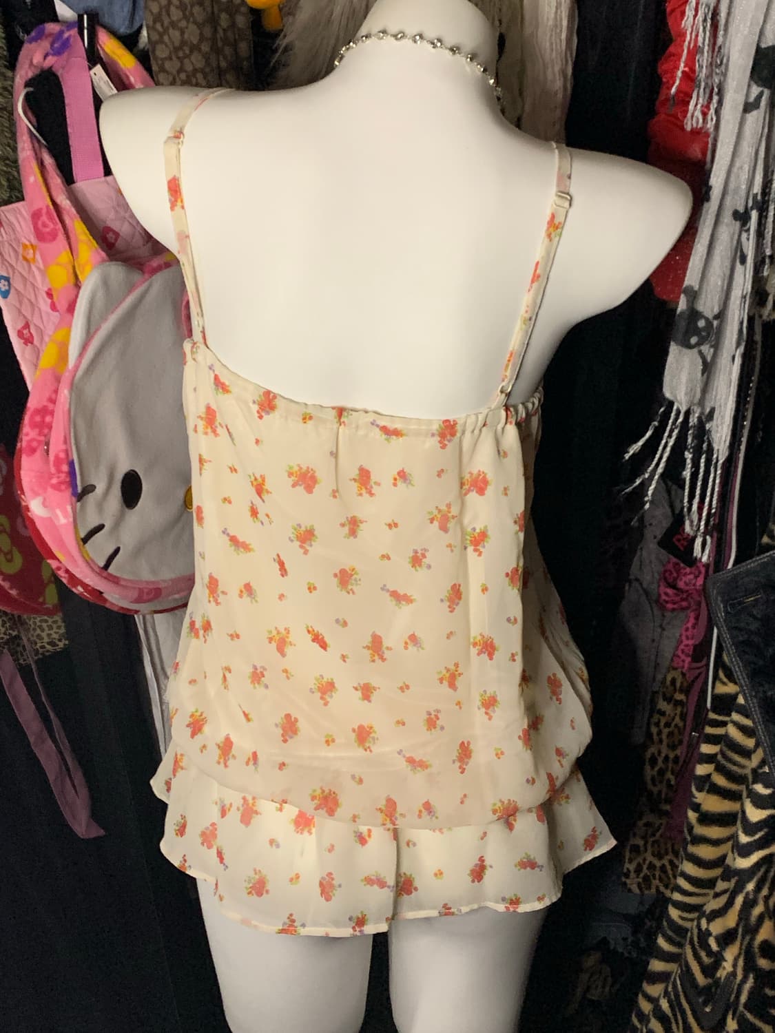 모리 히메 리본 블라우스 탑 상품이미지5