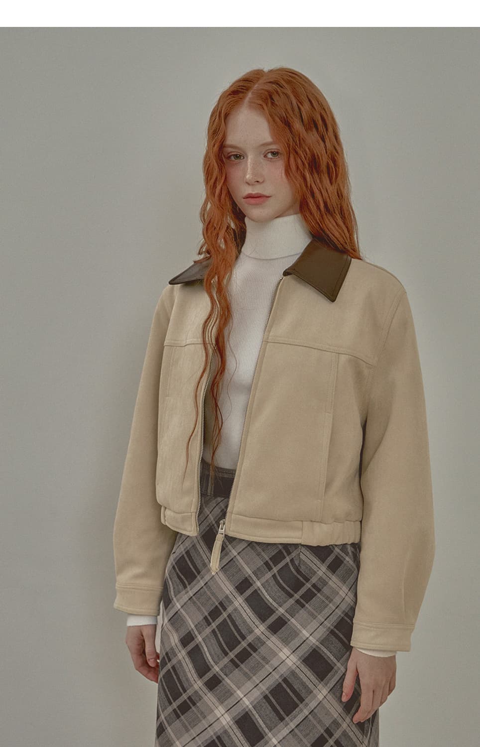 Twee 트위 스웨이드 블루종 상품이미지4