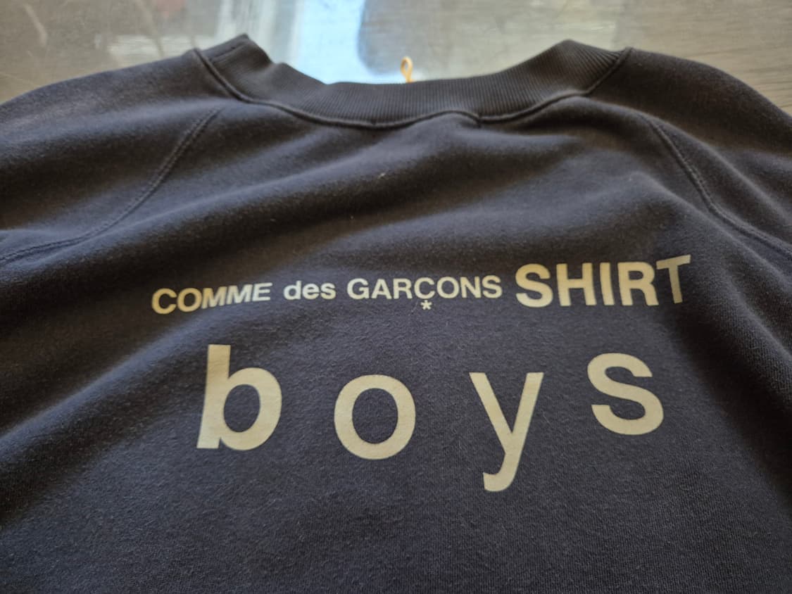 꼼데가르송 셔츠 보이스 오버사이즈 스웻 셔츠 상품이미지3