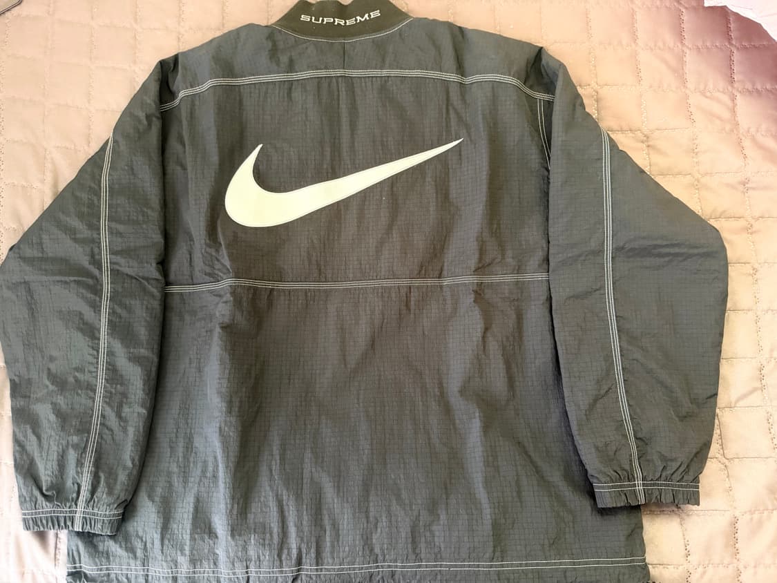 슈프림 x 나이키 립스탑 풀오버 블랙 - 24SS 상품이미지4