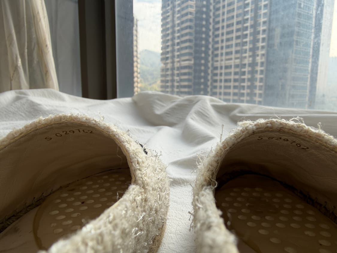 샤넬 트위드 에스파듀 정품 사이즈 36 (230) 택포 상품이미지6