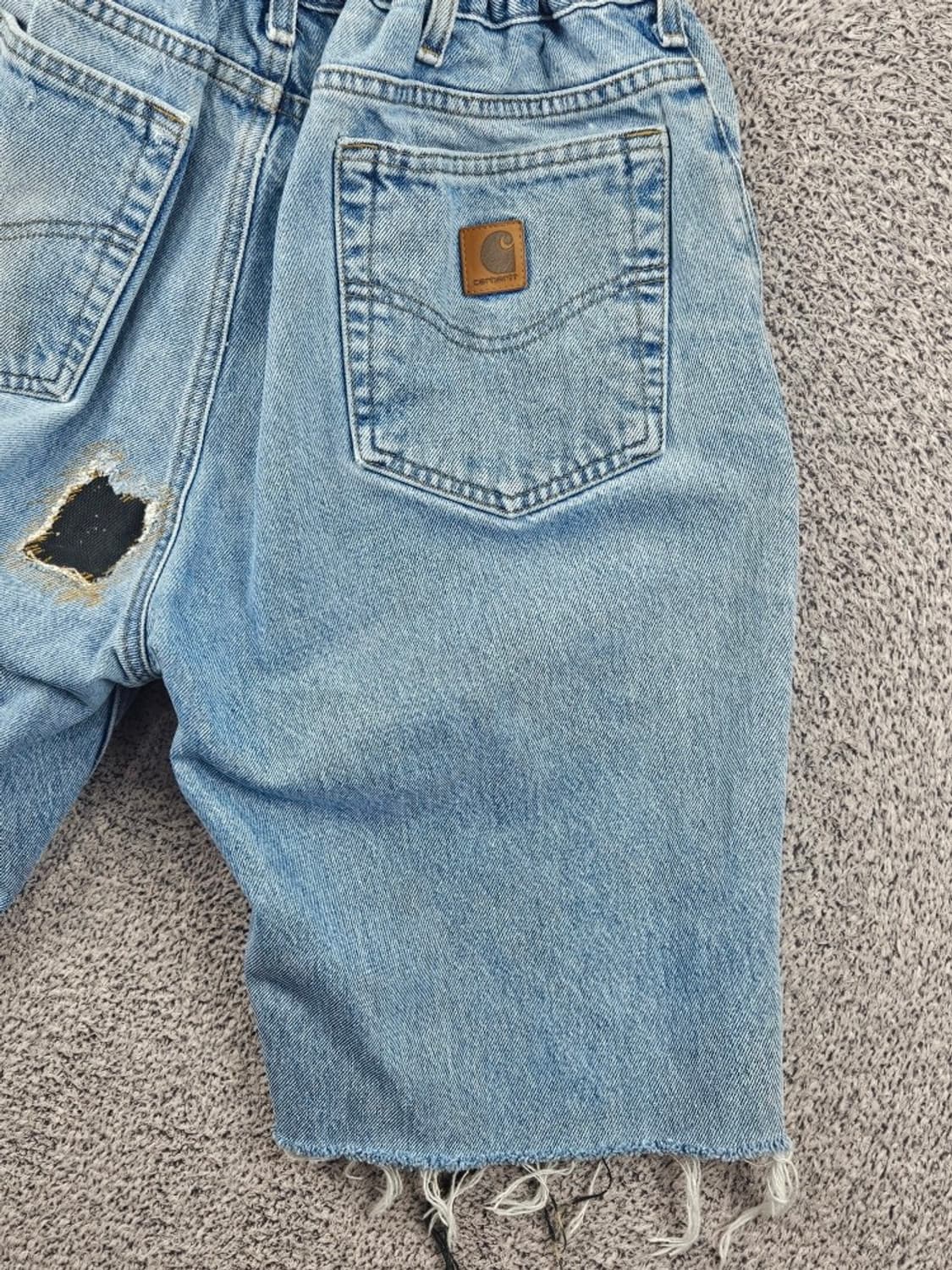 칼하트 데님 쇼츠 반바지 커스텀 ( 38" ) / 11986 상품이미지10