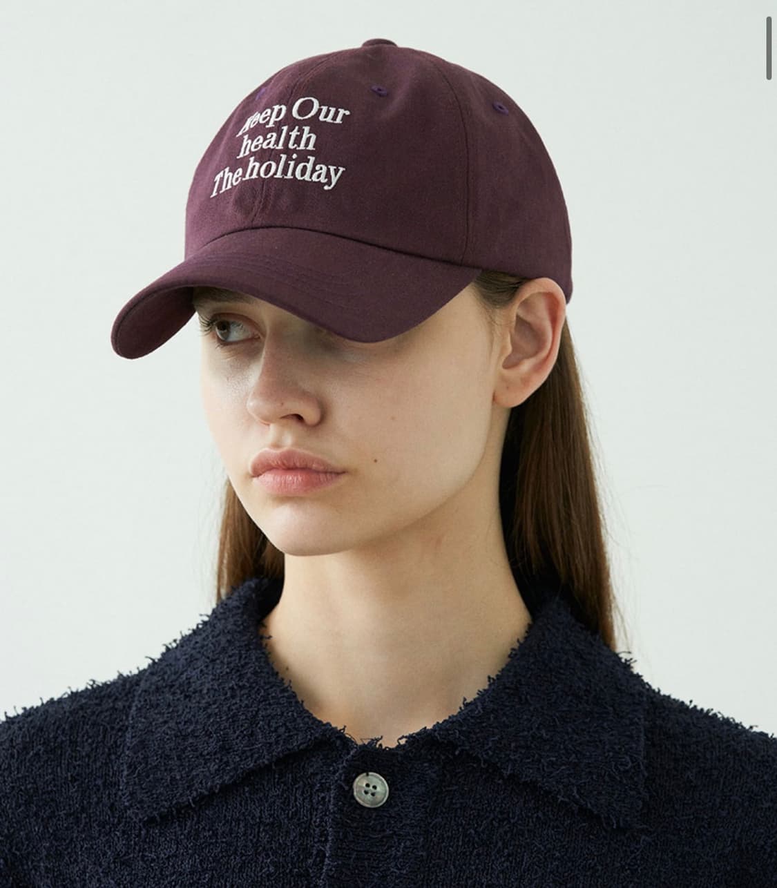 밀로 아카이브 홀리데이 시그니처 볼 캡 [버건디] 상품이미지9
