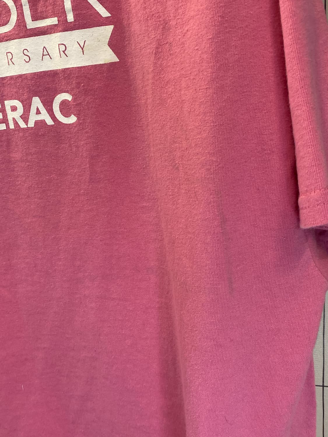 하드락 핑크 프린트 반팔티셔츠 XL 상품이미지6