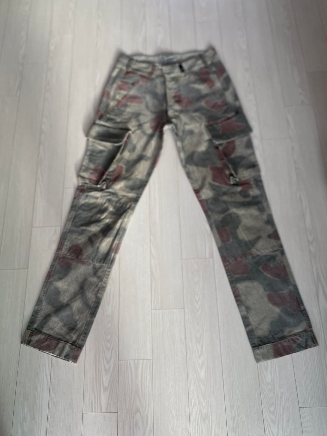  스톤아일랜드 밀리터리 룩 카모 패턴 카고 팬츠 레귤러 31~32 사이즈 상품이미지2