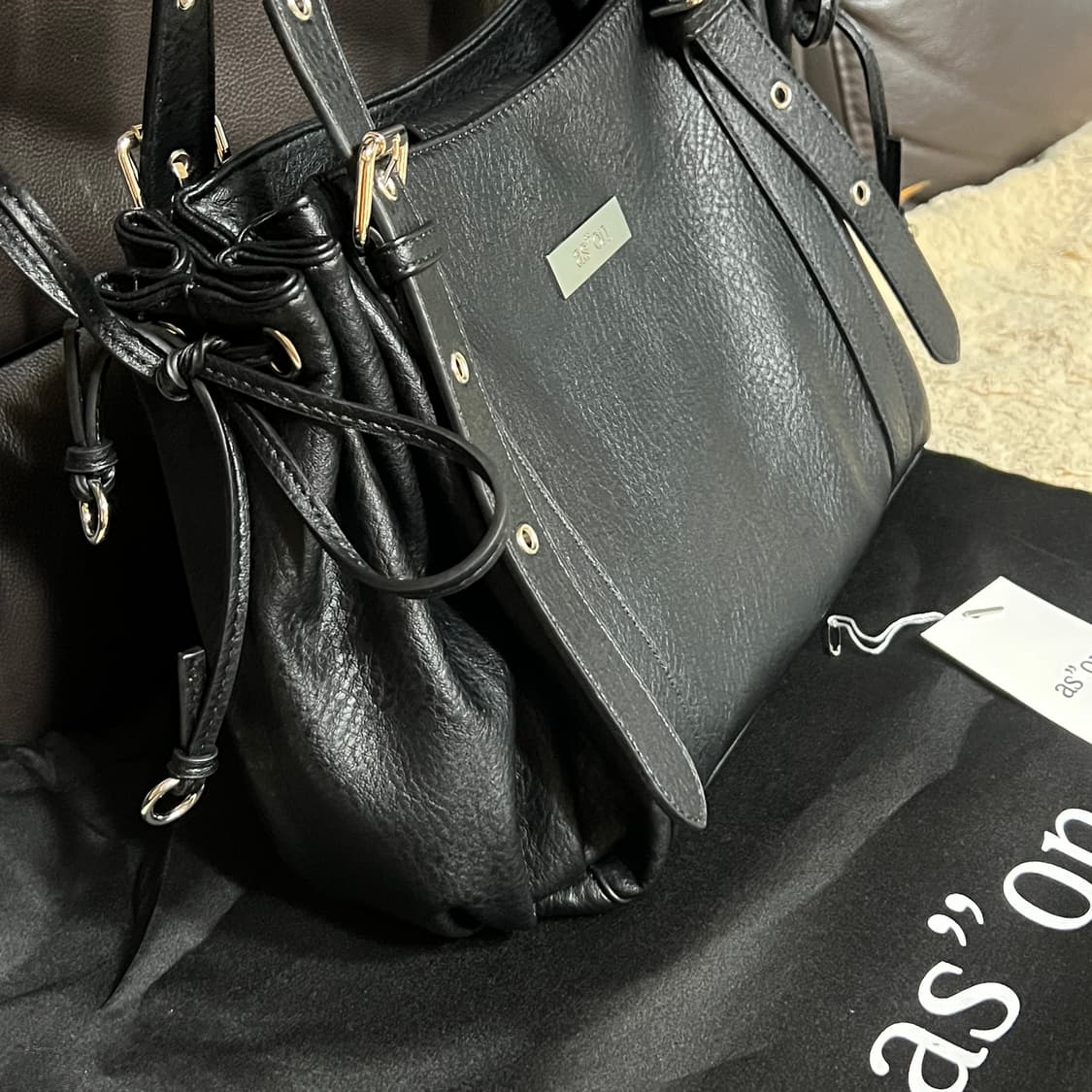 애즈온 헤븐백 블랙 상품이미지4