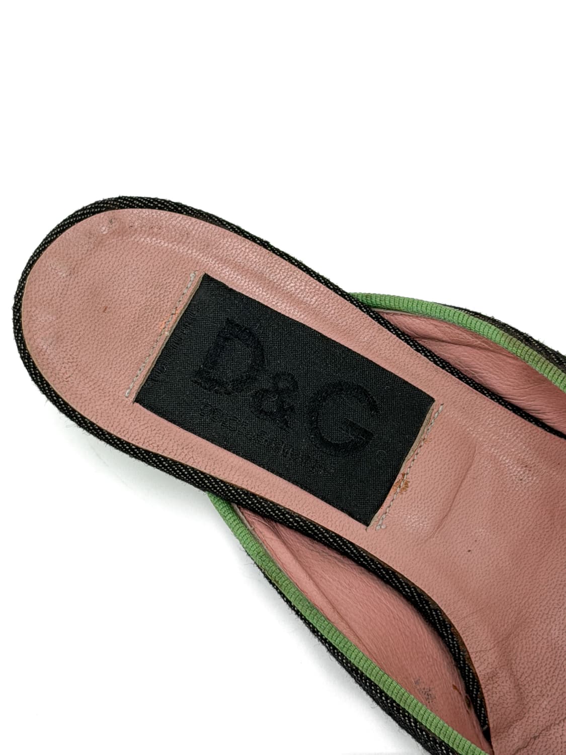 D&G 흑청 스틸레토 뮬 상품이미지4