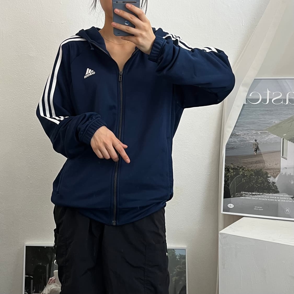 XL ) 아디다스져지 후드져지 A0491 상품이미지2