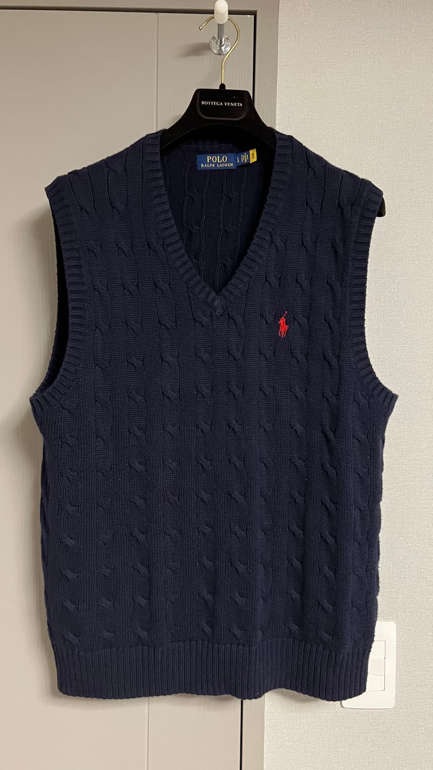 폴로 랄프로렌 케이블 브이넥 베스트 조끼 상품이미지1