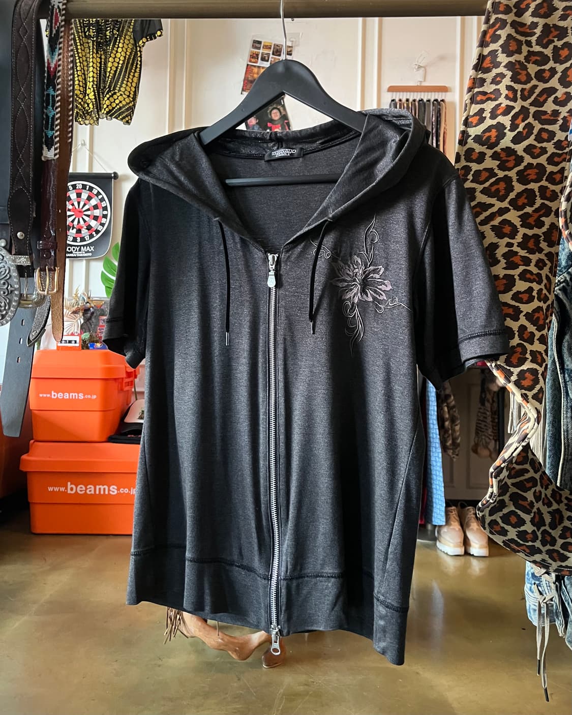 TORNADO MART Oriental 1/2 Hood Zip-up 상품이미지4