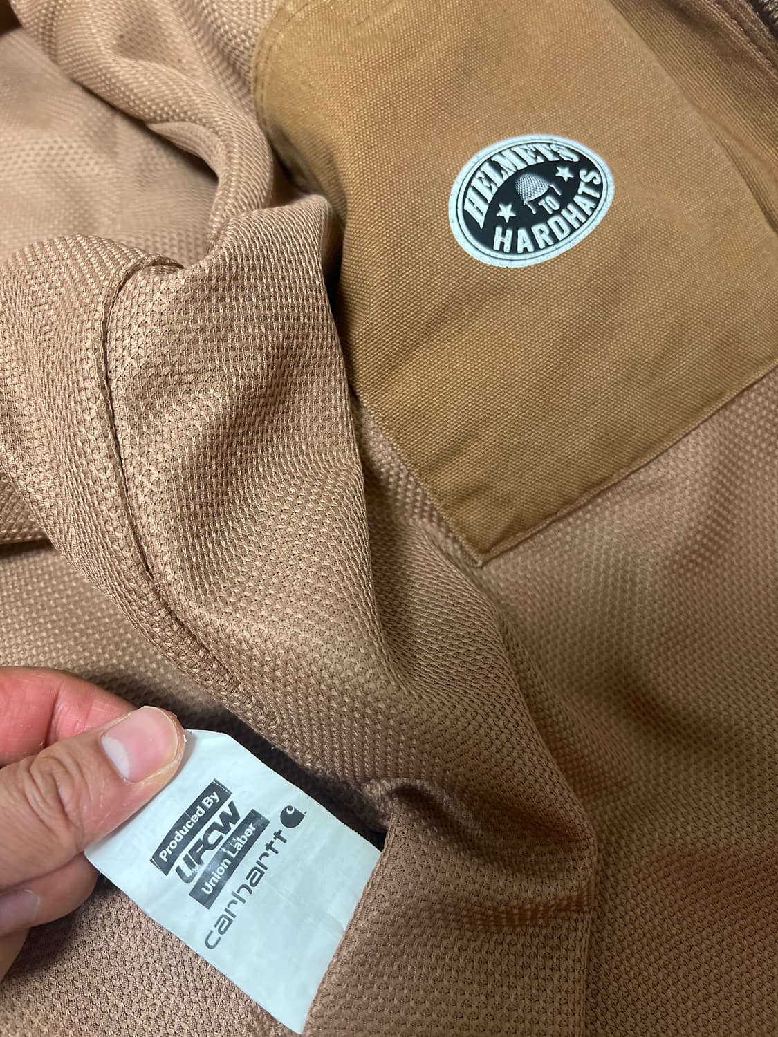 칼하트 J131 BRN 덕 액티브 자켓 후드 집업 상품이미지3