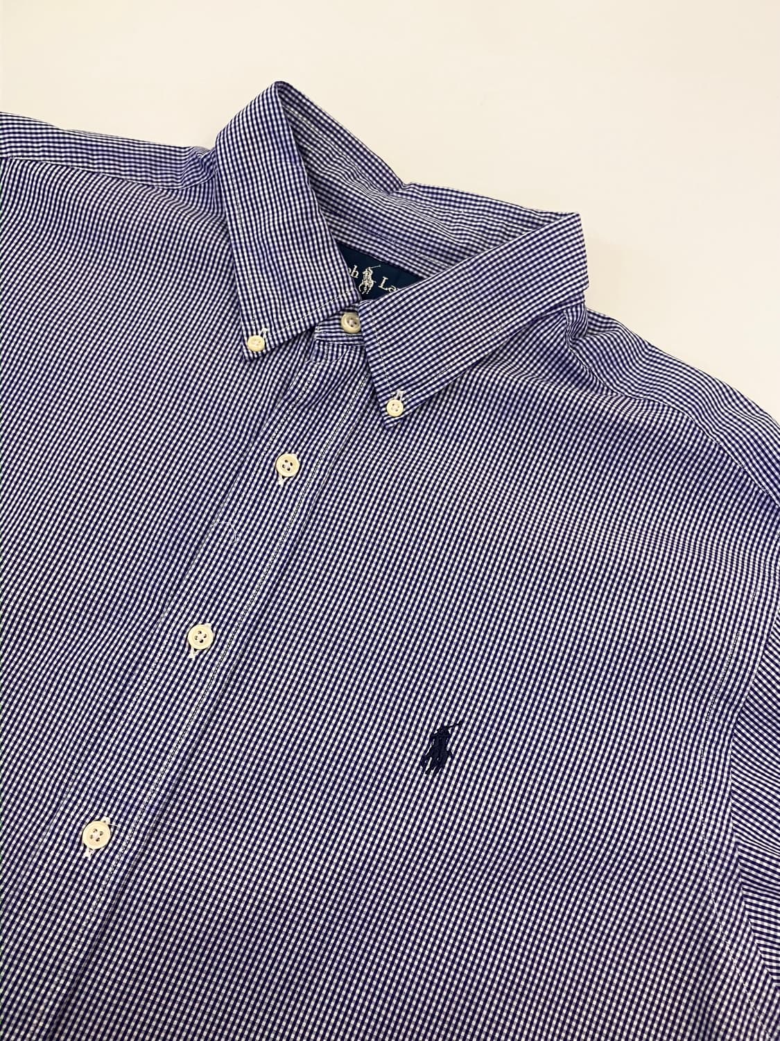 (XL) POLO 폴로 랄프로렌 체크 셔츠 클래식핏 상품이미지4