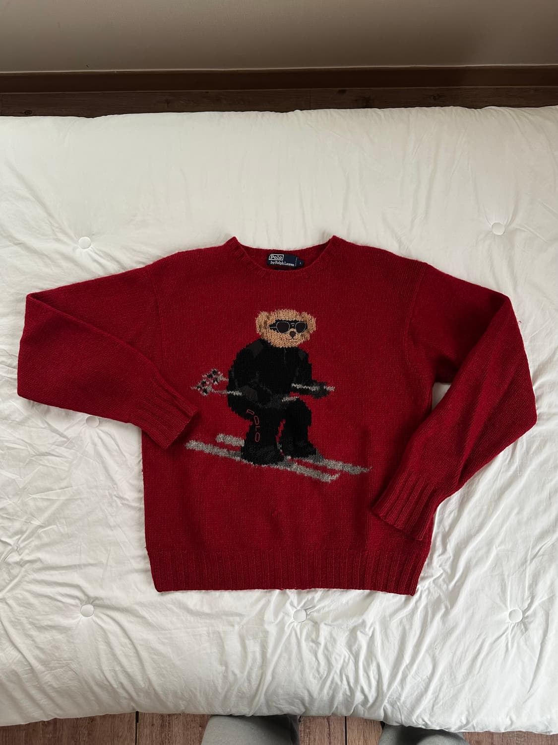 Polo 90s teddy bear ski knit 상품이미지1