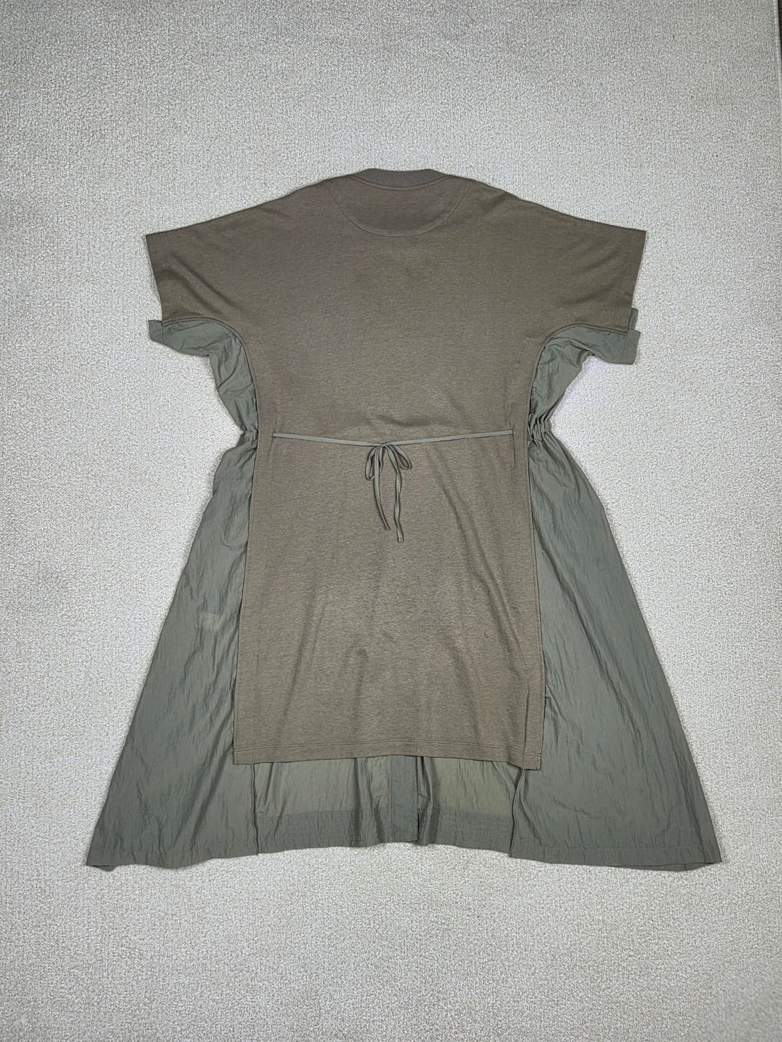 [시스템] 레이어드 티셔츠 배색 원피스 | A00141 상품이미지7