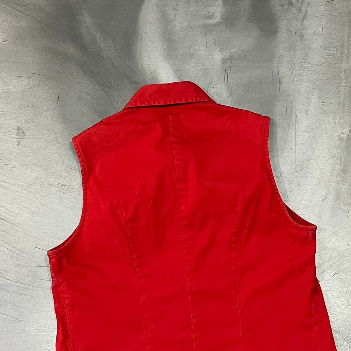  버버리 블루라벨 하프 버튼 카라 베스트 y16291 상품이미지5