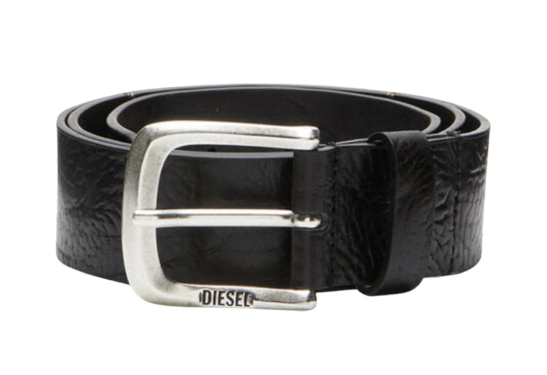 [80] 디젤 B-잭론 레더 벨트 블랙 상품이미지1