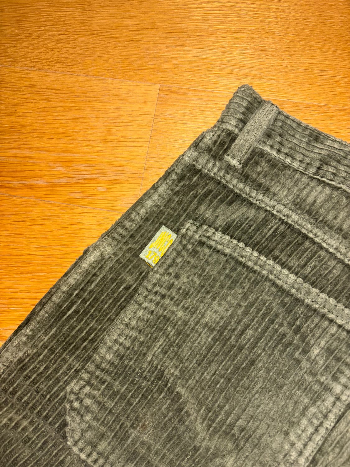 JNCO 179 빈티지 와이드 카키 코듀로이 바지 상품이미지4