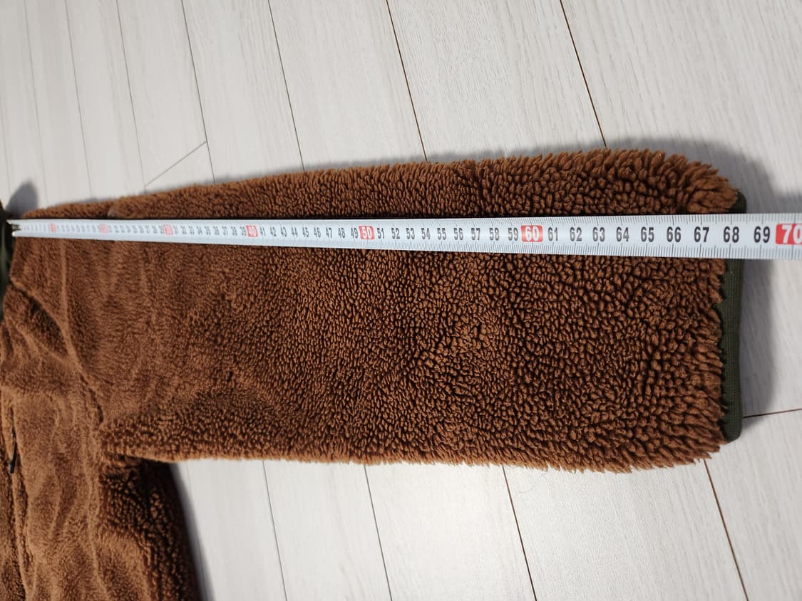 새상품급)코오롱스포츠 여성 긴기장 롱플리스자켓 사이즈100
 상품이미지9