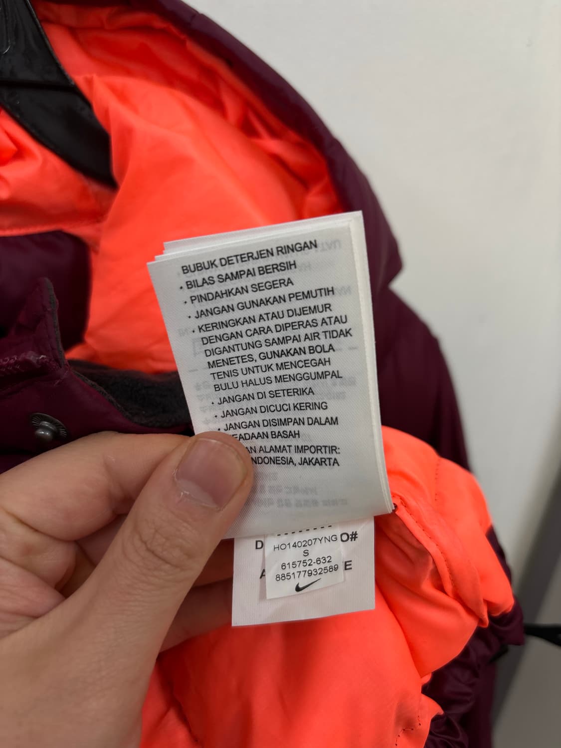 나이키 우먼 구스다운 하프 패딩 상품이미지7