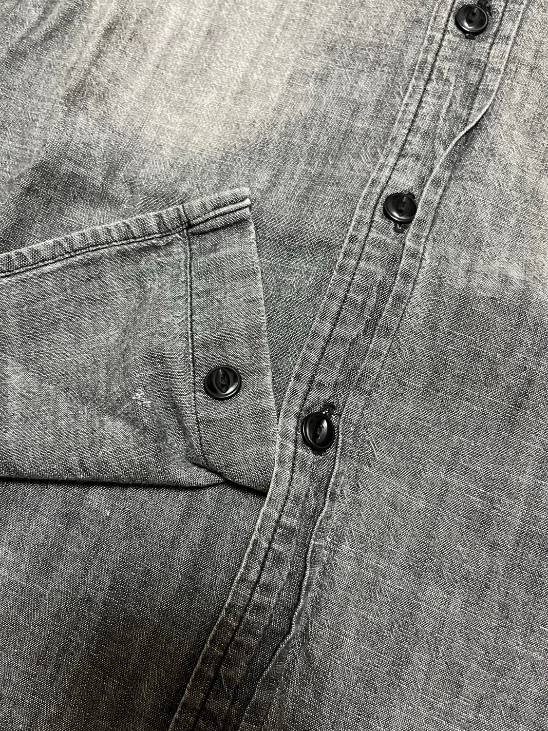 폴로 데님앤서플라이 샴브레이 셔츠 그레이 상품이미지3